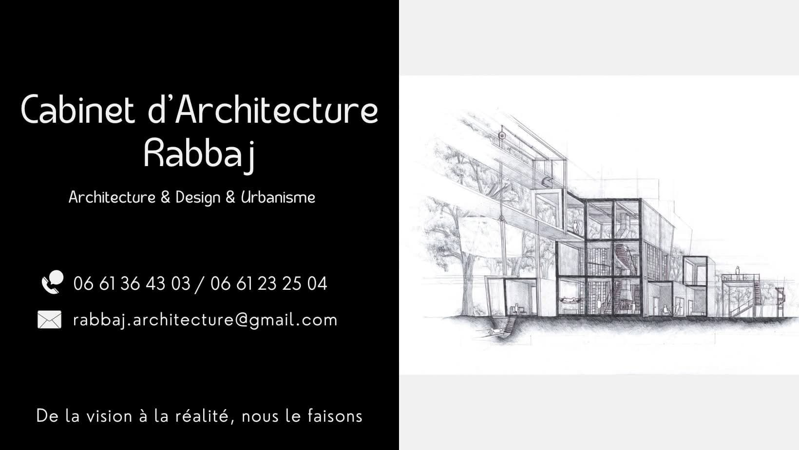 CABINET D’ARCHITECTURE RABBAJ SARL