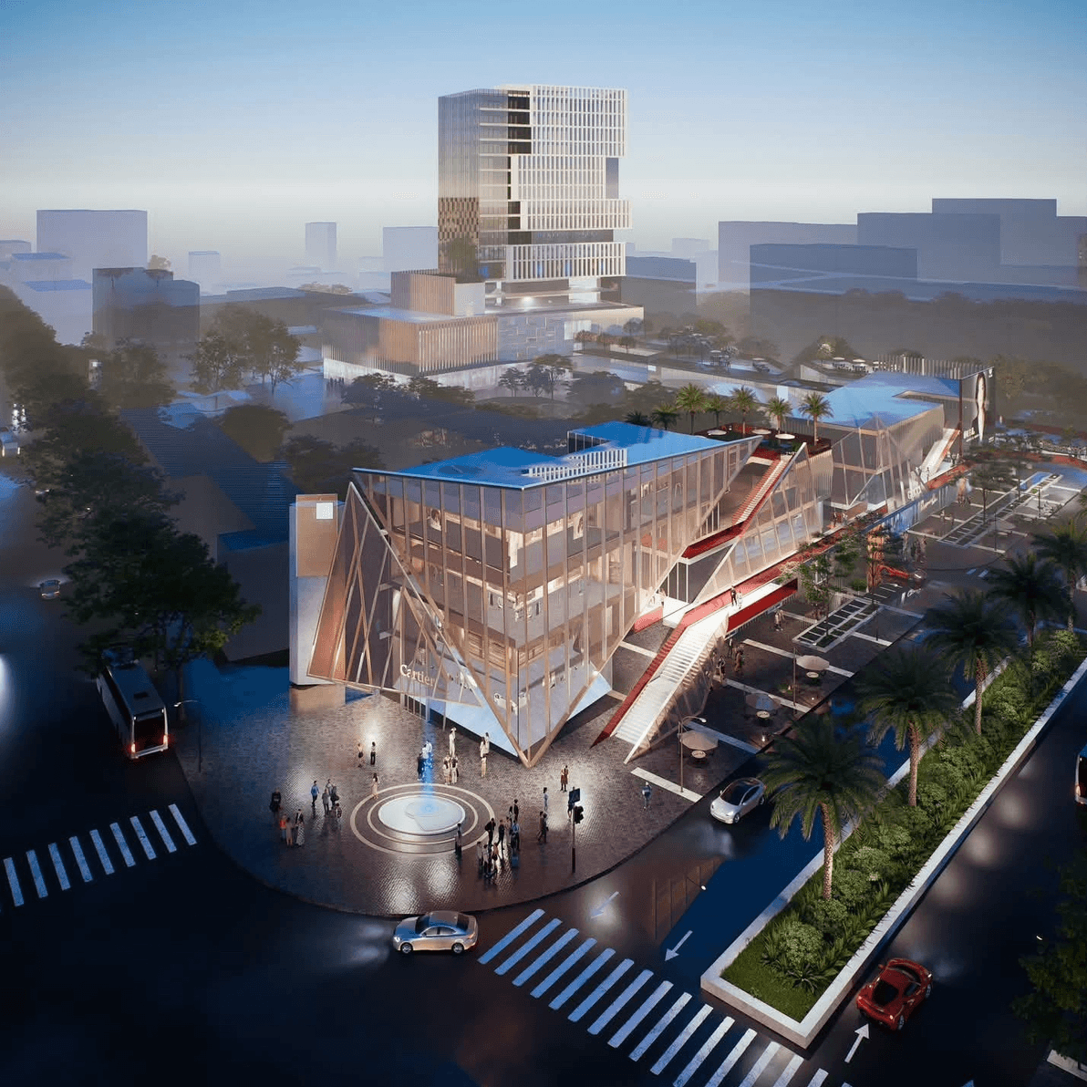 Skyview Center à Tunis Capital