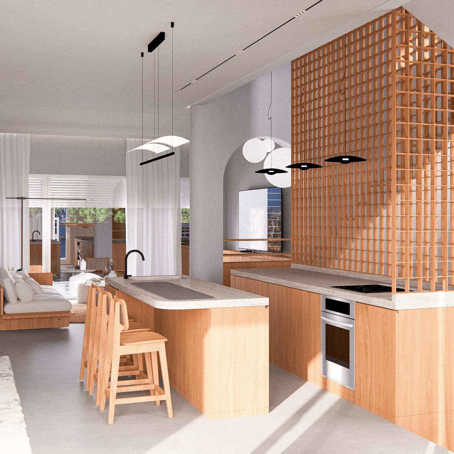 Aménagement intérieur d’une villa à Fès