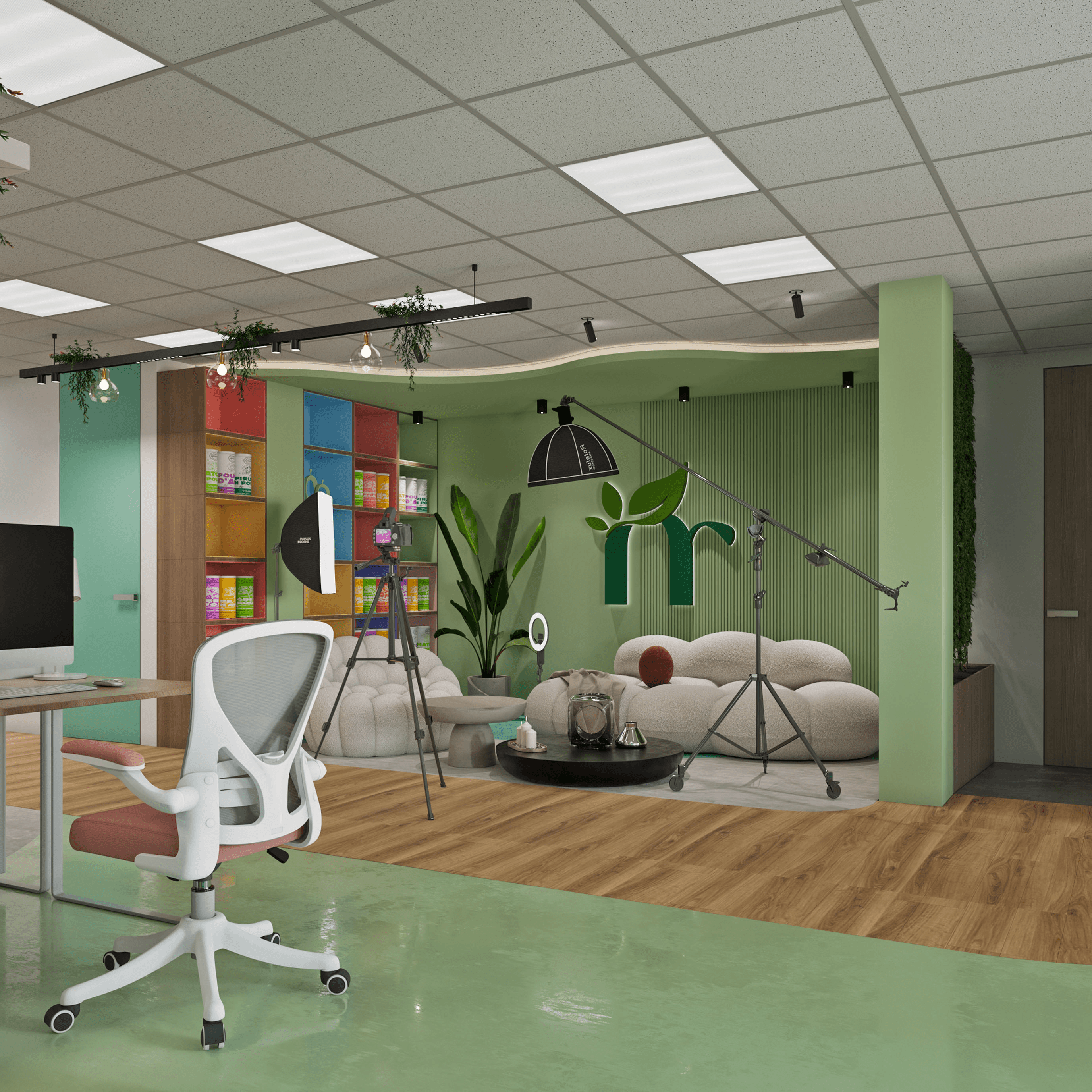 Aménagement de bureaux à Zenata