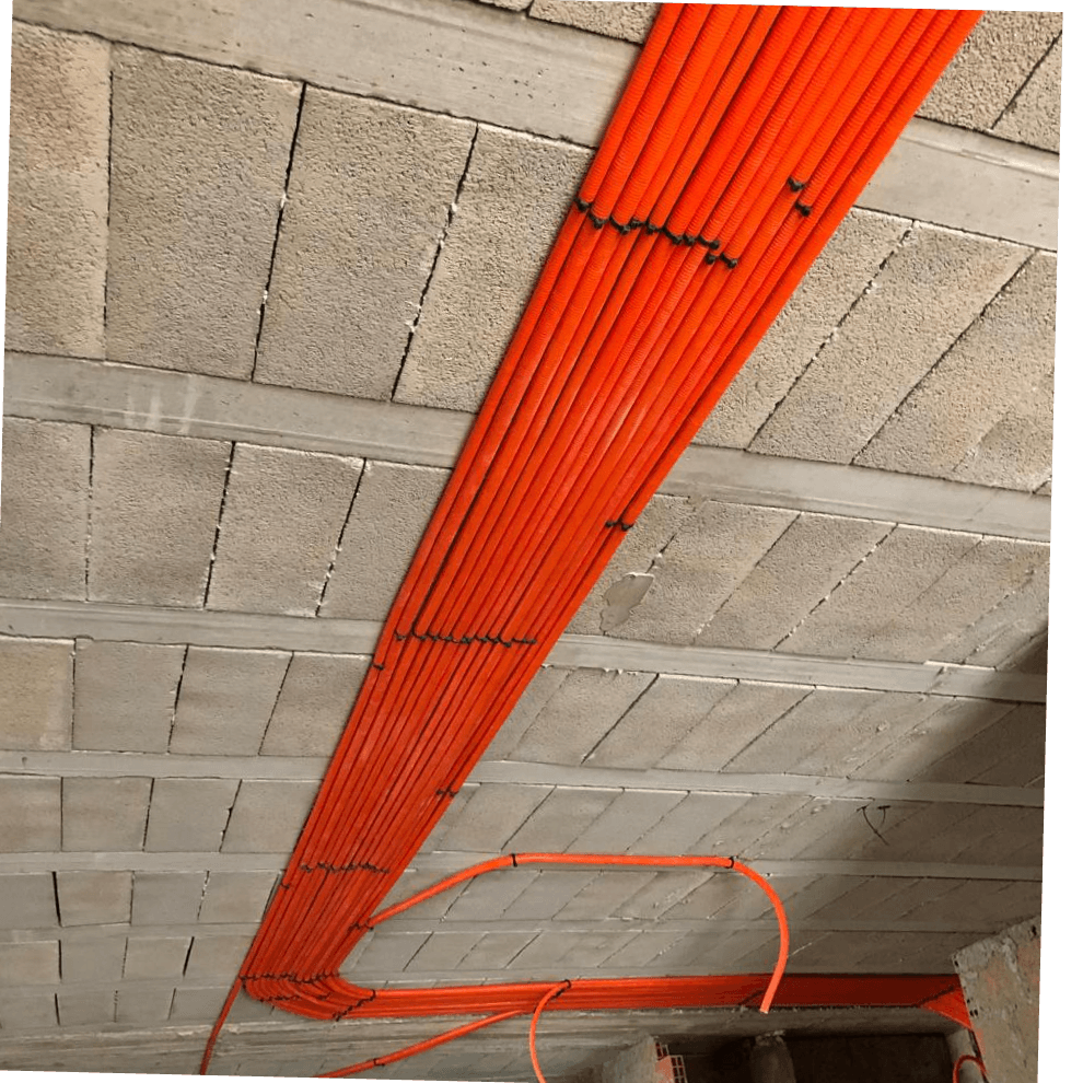 Tubage domotique d une appartement 